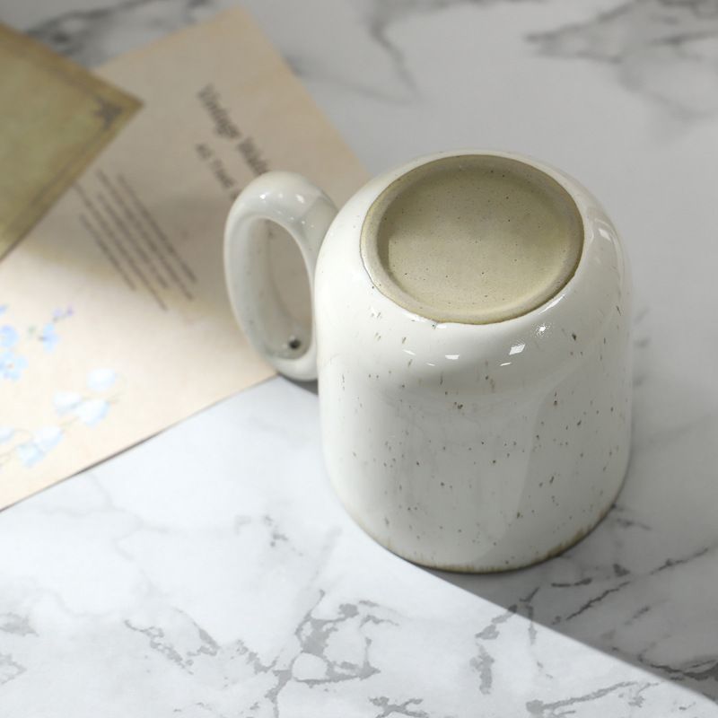 Keramiktasse mit Antikglasur – Kaffeetasse im skandinavischen Stil für Büro und Zuhause, handgefertigte rustikale Teetasse mit kreativ strukturierter Oberfläche für Kaffee oder Wasser_voghion.com