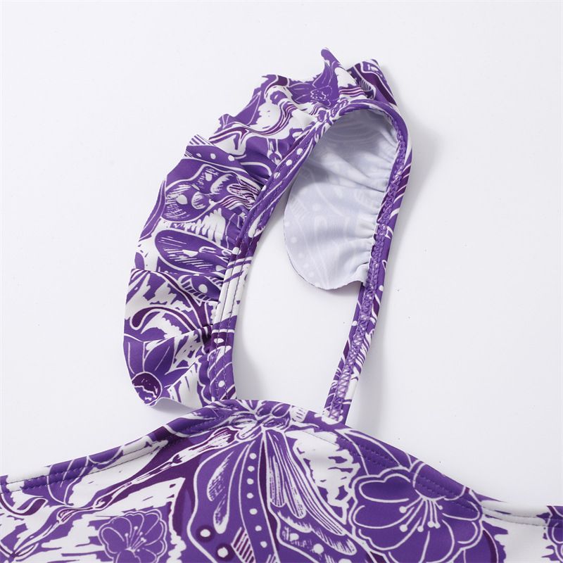 Dame jumpsuit chiffon nederdel strand badedragt_voghion.com