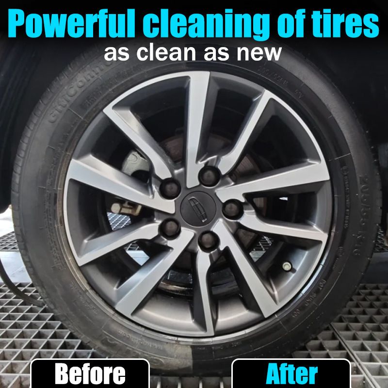 Manutenzione auto Rimozione macchie Rinnovo Annerimento Sbiancamento Lucidatura Idrorepellente Crema per rivestimento pneumatici_voghion.com