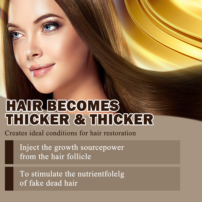 Dichtes OUHOE-Ingwer-Haar zur Vorbeugung von Haarausfall, feste Befeuchtung, starkes, dichtes Haar, Pflege und Schutz des Haarsprays_voghion.com
