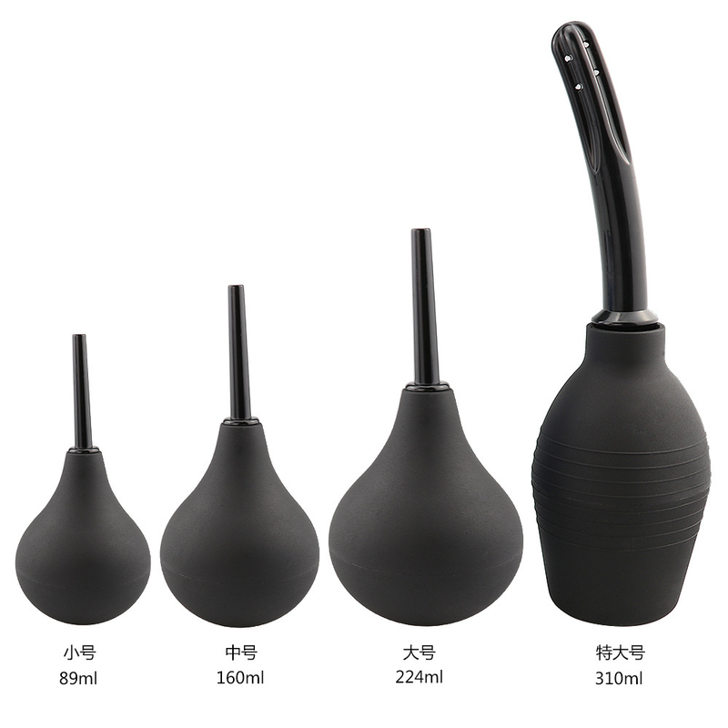 sistema di siringa con bulbo per clistere Douche di grande capacità Ano anale Testina di pulizia ugello punta plug Irrigazione del colon_voghion.com