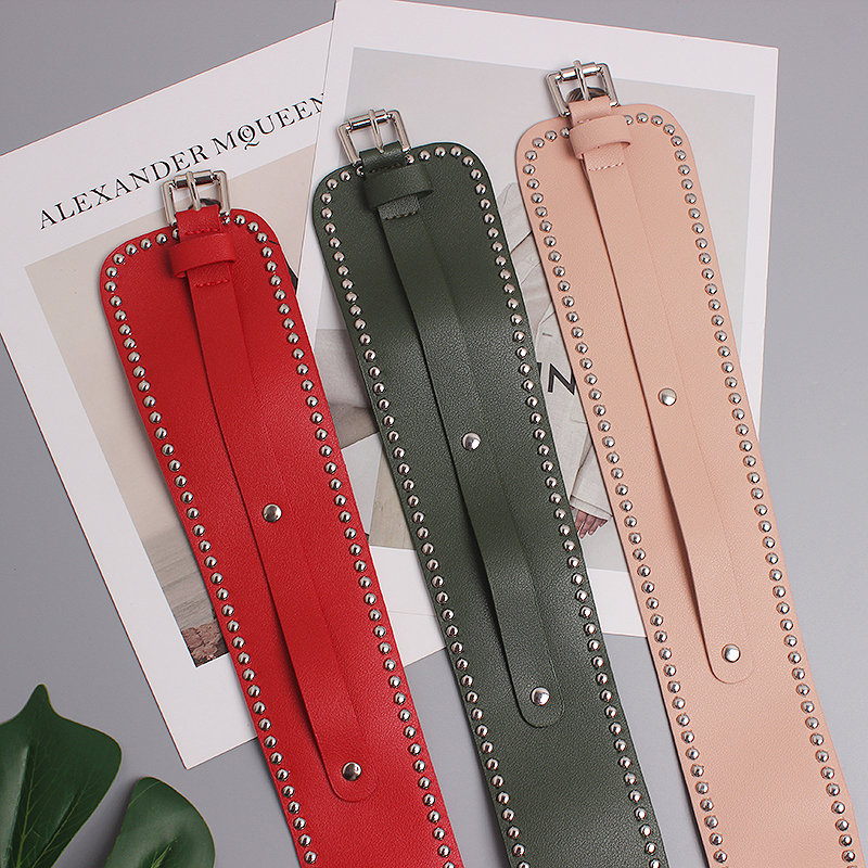 Cintura larga da donna, vestito, camicia, decorazione in vita, cintura estiva rosa viola, alla moda e versatile_voghion.com