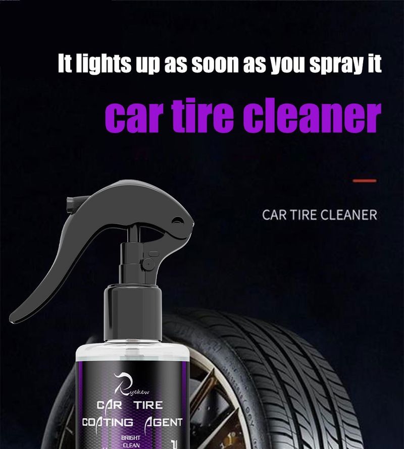 Ryekew Car Brightening Coating Agent Anti-Aging Tire Glaze Brightener_voghion.com