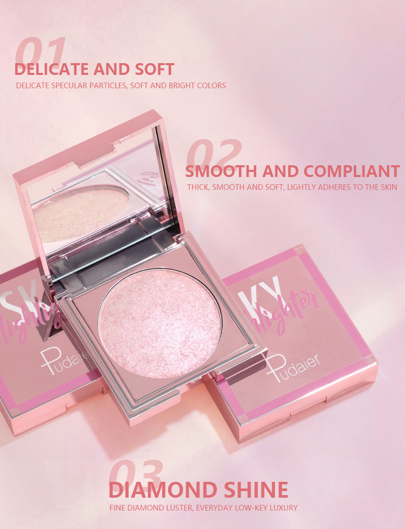 European And American High Gloss Powder Pearl Glitter Powder High Gloss Cream Matte Powder_voghion.com
