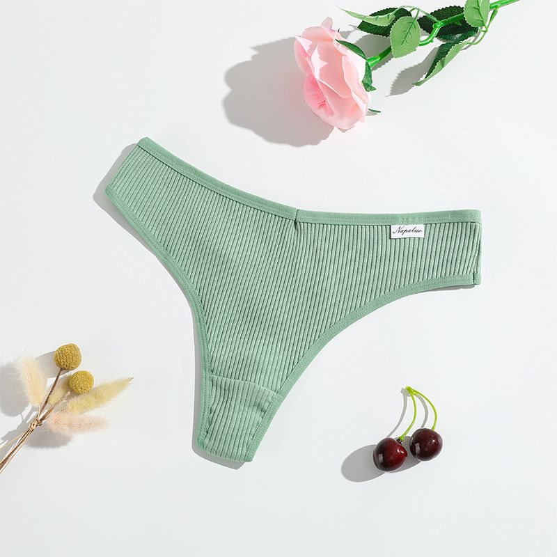 New T-shaped Underwear Hip Lifting Abdominal Tightening, Threaded Thong Pants For Girls With Low Waist And Breathable_voghion.com