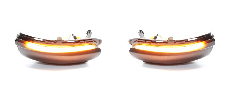 2 Pieces For VW Golf 6 GTI R32 208-2014 Led Dynamic Turn Signal Light Sequential Side Mirror Indicator Blinker_voghion.com