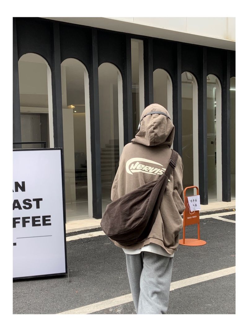 2024 Cheese Fall Winter Dumpling Bag Shoulder Unisex Large Bag_voghion.com