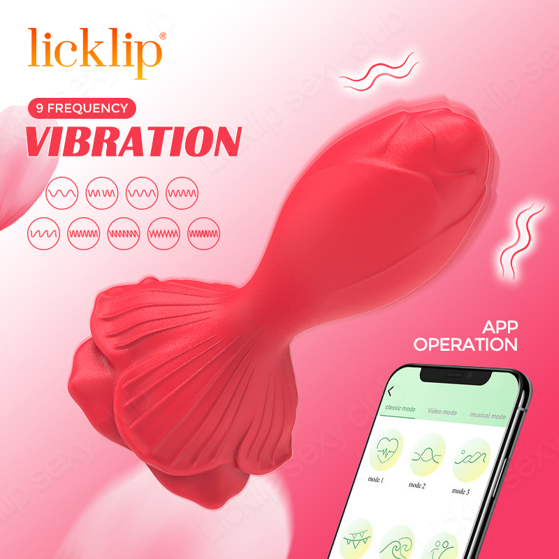 Vibration Licklip 9 télécommande sans fil Plug Anal Rose jouets sexuels anaux godemichet Anal jouets pour hommes femmes Bott_voghion.com
