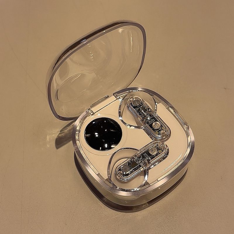 Auriculares universales Woderrui Transparent Max20_voghion.com