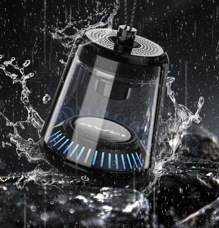 Awei utilise un haut-parleur sans fil Bluetooth 5.0, un caisson de basses, un mini-portable d'extérieur Y666 Antique Light Hanging Rope_voghion.com