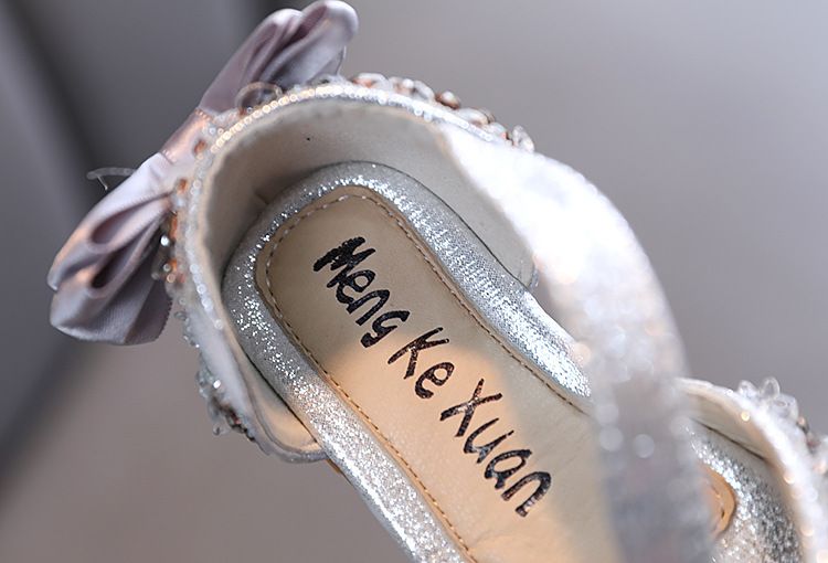 Strass Weichen Sohlen Mädchen Sandalen Prinzessin Schuhe Kinder Schuhe Frühling Stil Mädchen Leder Schuhe_voghion.com