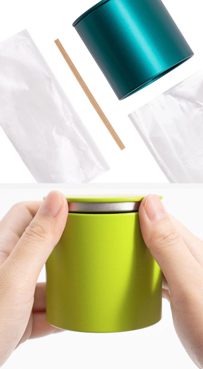 Contenitori cilindrici per la conservazione del tè, lattine per il tè, lattine per il caffè, contenitori per la conservazione degli alimenti per tè, caffè, erbe, caramelle, cioccolato, zucchero, spezie_voghion.com