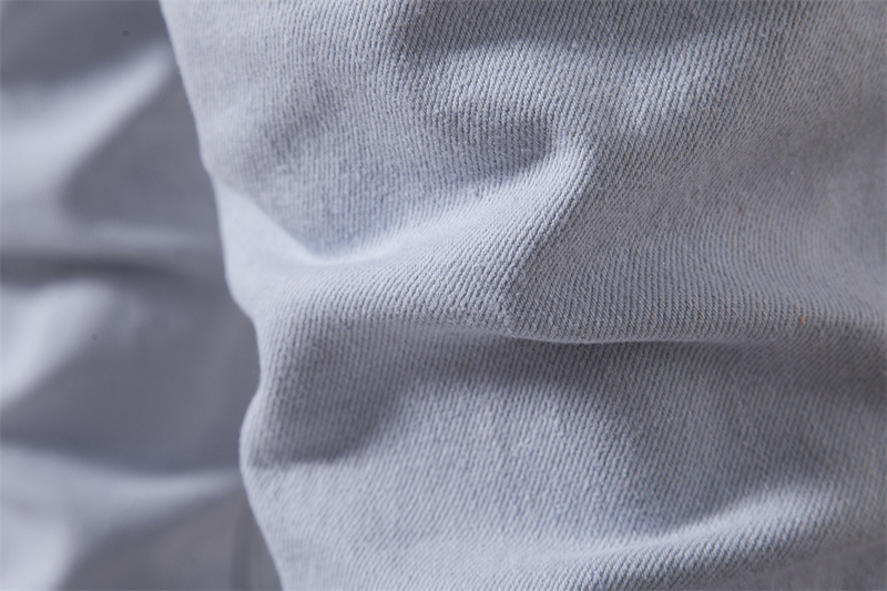 Herrenbekleidung Persönlichkeits-Denim-Waschungstrend für Herren, lässig, mikroelastisch, gerade Hose_voghion.com