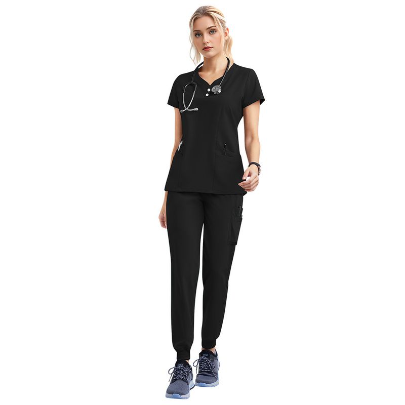 Prezzo all'ingrosso medico infermiere camici set uniformi mediche donne jogger set accessori ospedalieri sala operatoria abbigliamento da lavoro chirurgico_voghion.com