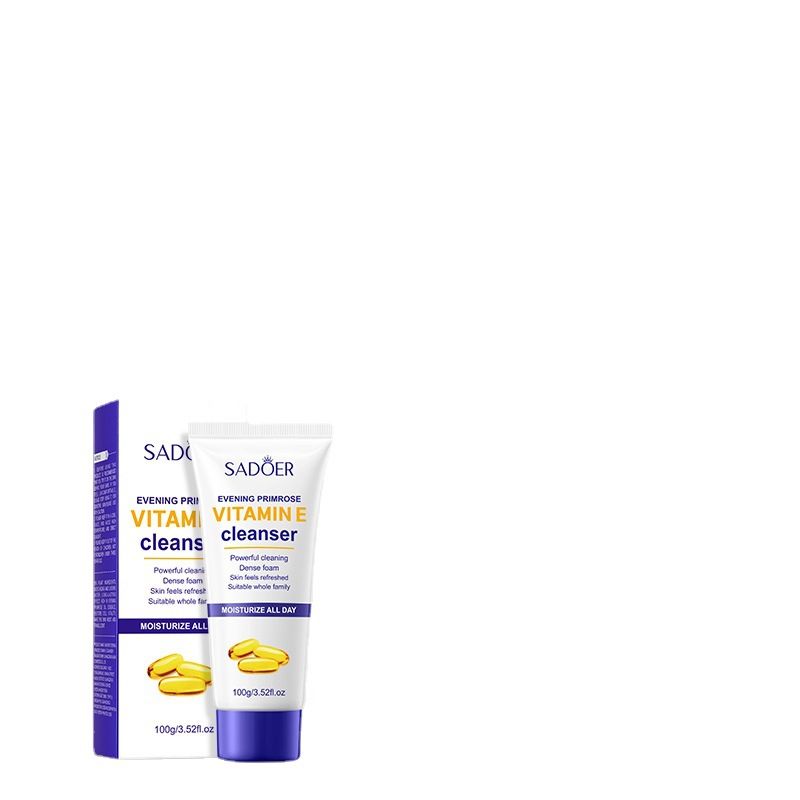 SADOER Evening Primrose Vitamin E Deep Cleansing Refreshing And Non Tight Facial Cleanser_voghion.com