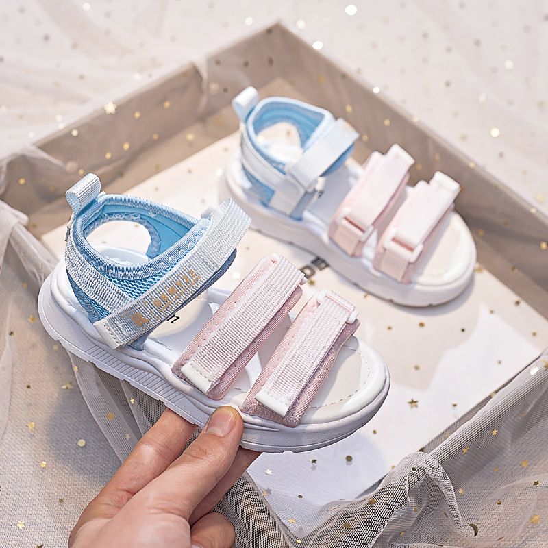 2024 New for and Girls Mid size Big Children's Soft Sole Sandals with Western Style Summer Princess Beach Shoes_voghion.com