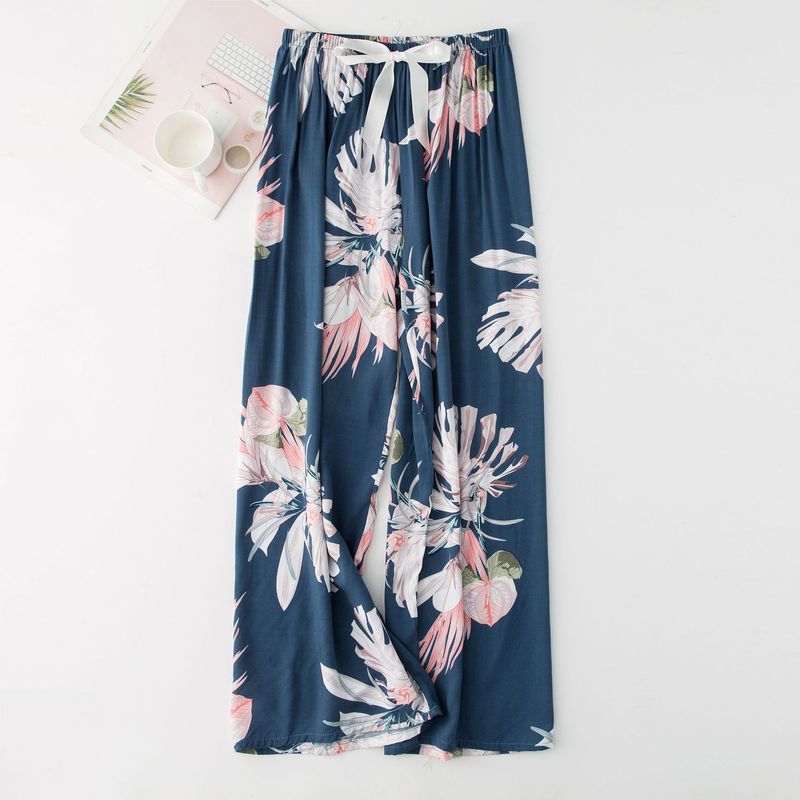 Women's Sleepwears Large size pants thin pregnant women can wear shorts on the beach_voghion.com