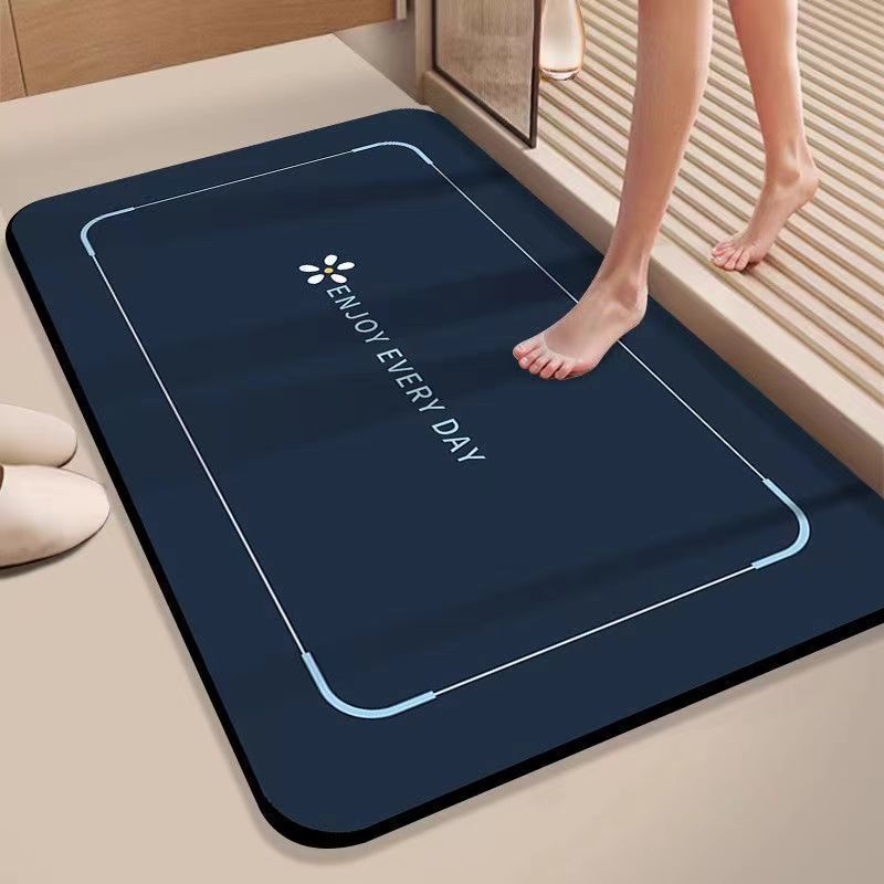 【Assorbimento istantaneo dell'acqua】Tappetino antiscivolo per il bagno, assorbente e ad asciugatura rapida, in morbida terra di diatomee_voghion.com