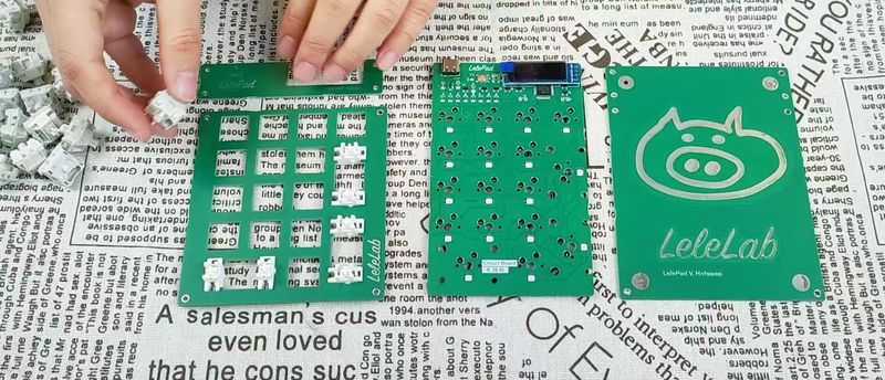 Lelepad Hot Plug DIY Numeric Arepad New Upgrade Version_voghion.com