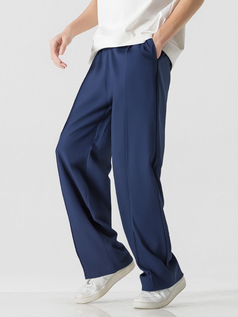 Lässige Herrenhose aus Leinenmischung – gerades Bein, entspannte Passform, atmungsaktiv und leicht für den Alltag (S-XXXL, 8 Farben)_voghion.com