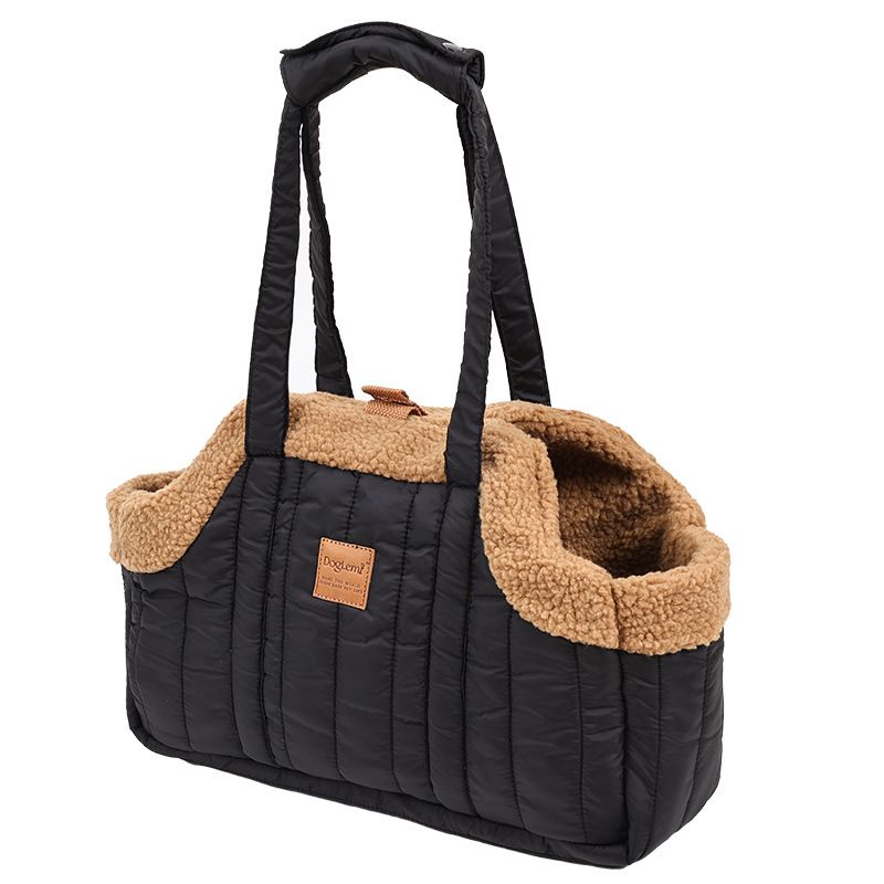 Cat Carrier Handheld Winter Thickened Portable Large Capacity Car Sterilization Crossbody Dog Outdoor Pet Bag_voghion.com