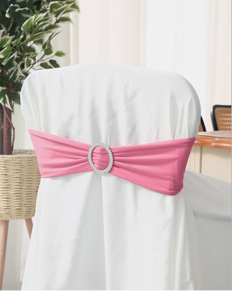 Elegante coprisedia in poliestere con fiocco – Misura universale per matrimoni, banchetti e decorazioni per la casa (13"x34", 12 colori) | Resistente alle pieghe e durevole_voghion.com