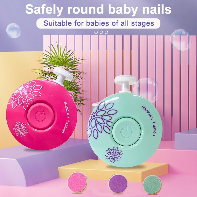 Tagliaunghie elettrico per bambini, lucidatore per unghie per bambini, kit per la cura del bambino, set per manicure, tagliaunghie facile da tagliare per neonati_voghion.com