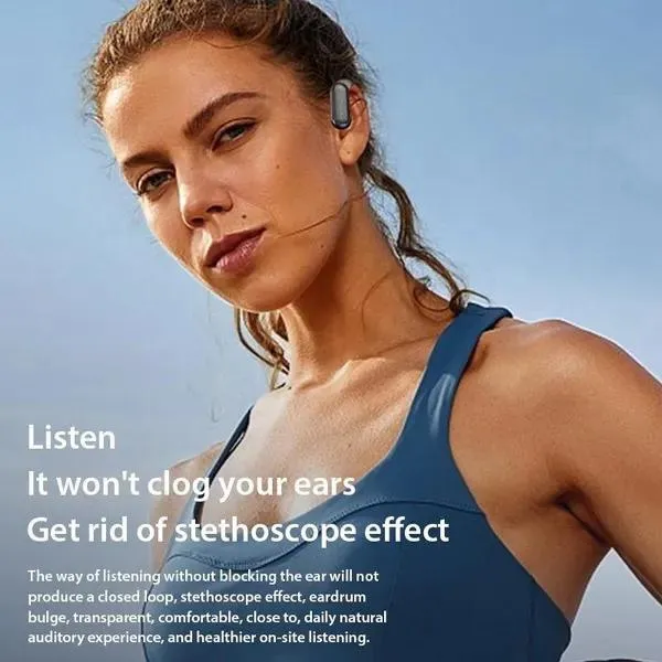 Auricolari stereo HiFi wireless Bluetooth 5.3 9D, auricolari sportivi Bluetooth con gancio auricolare, mini auricolari impermeabili con_voghion.com