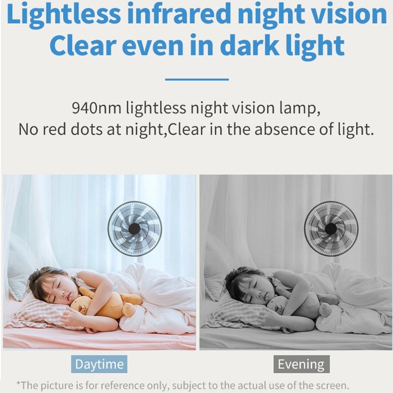 K9 Cute Pets Smart Home Camera, Support Night Vision Two-way Voice & Motion Detection (White)_voghion.com