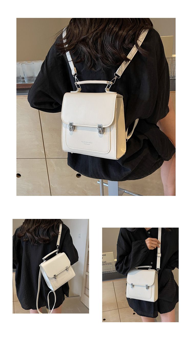 College Students Commuting Backpacks For Classes Women's Retro Versatile Handbags Trendy And Popular Single Shoulder Bags_voghion.com