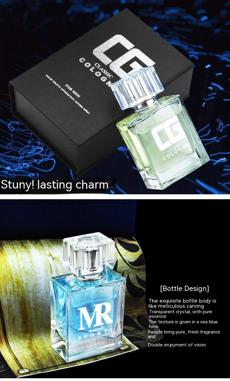 New Hot Men's Gift Box Perfume Fresh Wood 50ml Lasting Fragrance_voghion.com