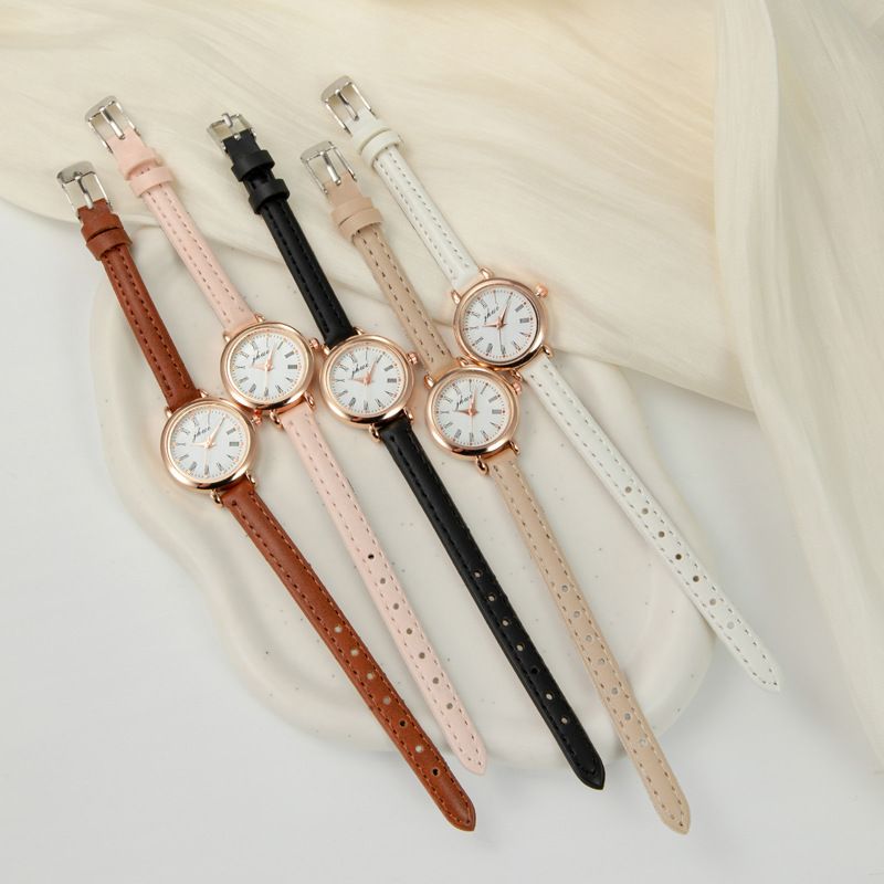 Orologio da donna al quarzo, elegante, semplice, con cinturino sottile e quadrante piccolo, di alta qualità, per spostamenti quotidiani, regalo casual per San Valentino e compleanno_voghion.com