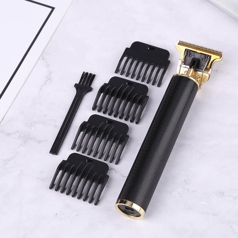 Tagliacapelli ricaricabile tramite USB, tagliacapelli elettrico professionale per barba, metallo, incisione vintage, macchina per tagliare i capelli, strumento per uomini_voghion.com