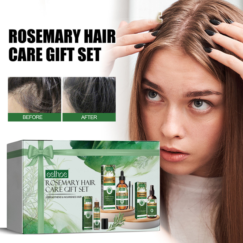 EELHOE Rosemary Box Anti Drop, Fixed Hair, Thick Moisturizing Hair Root Care Gift Set_voghion.com