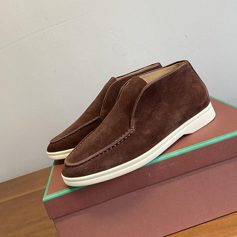 High Edition High Top Women, Loafers, Lazy Shoes, Flat Bottomed Ankle Boots, Casual Shoes For Couples_voghion.com