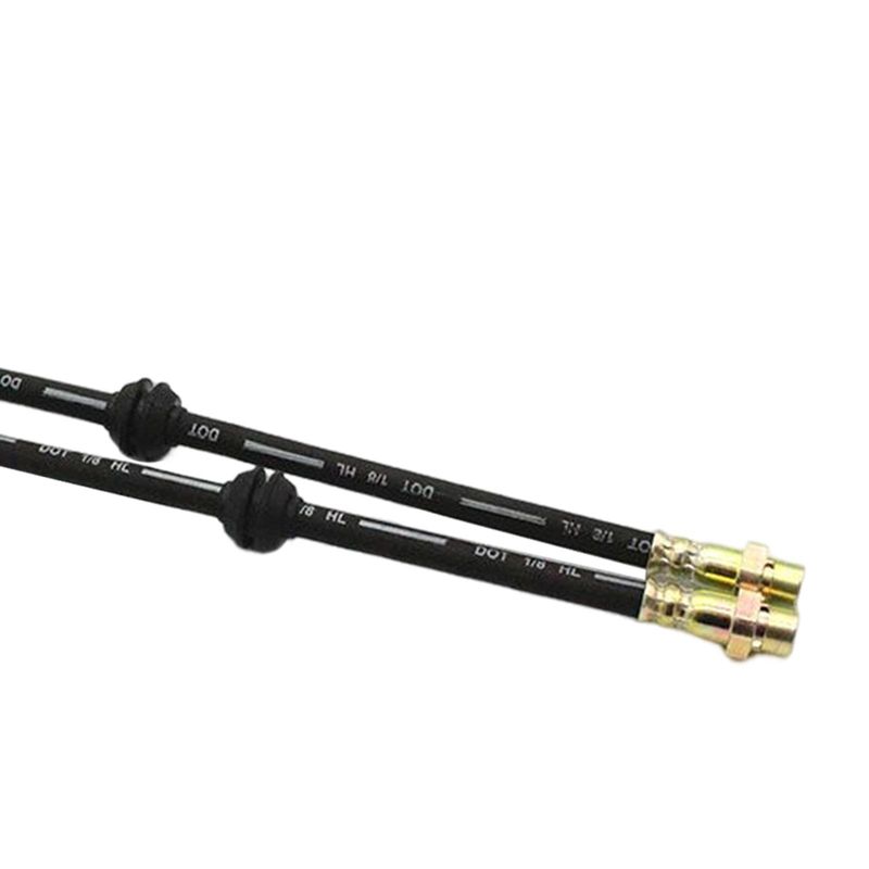2 Pieces Durable Brake Hose e Easy Installation 34321165587 34326766966 for 3er (E46) Z4 E85 Repair Direct Replaces_voghion.com