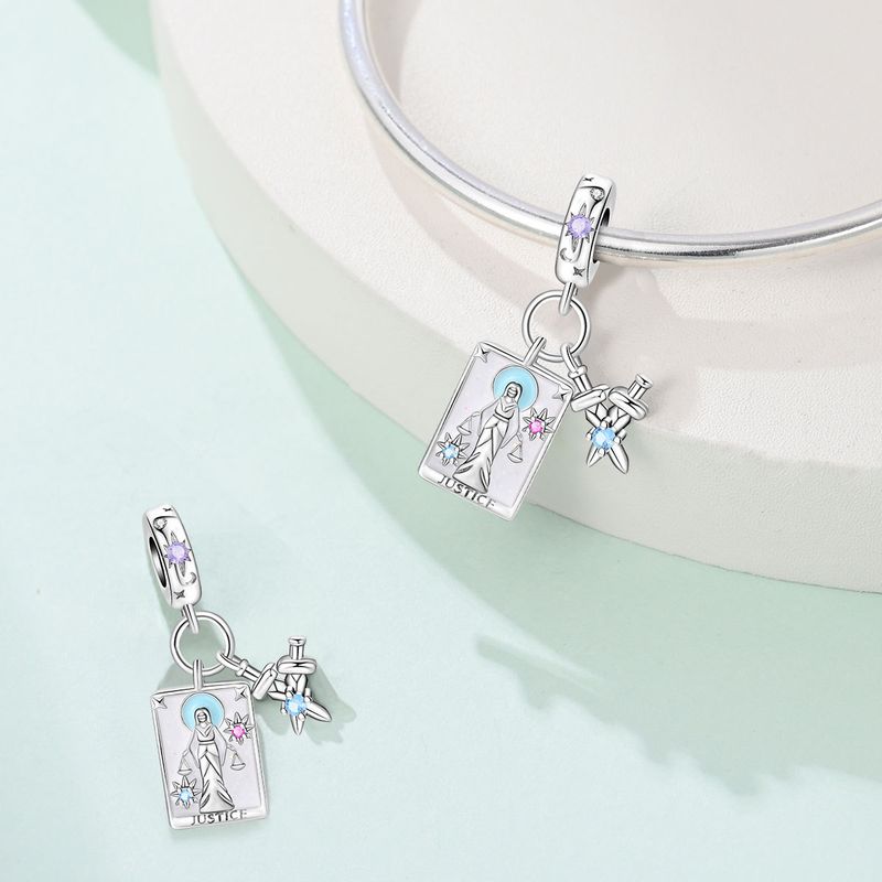 Damenschmuck Accessoires Armband Weißkupfer Versilbert Gedenken Vitality Scepter Weltmarke Anhänger Perlen_voghion.com