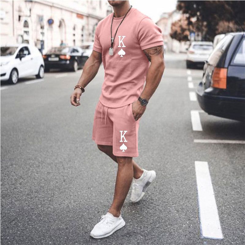 Letni zestaw męski Slim Fit 2023, modny, swobodny, dla mężczyzn_voghion.com