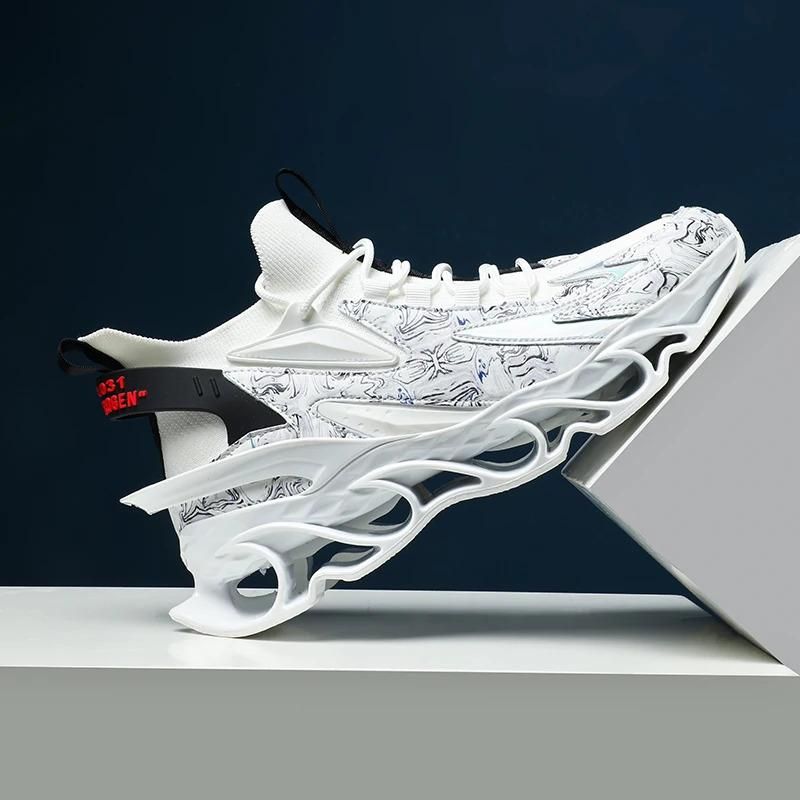 Männliche Casual Tennis Sneakers Trainer Race Atmungsaktive Sportmode Loafers Laufschuhe für Männer Training Runner_voghion.com