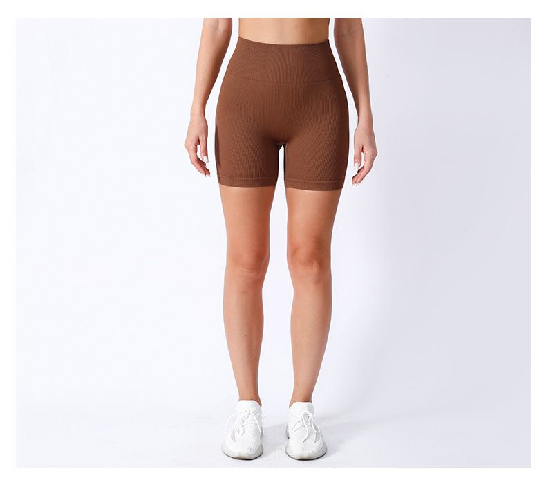 High-Waisted Yoga Shorts For Women – No Ride-Up, No Visible Panty Line – Stretchy & Breathable Workout Running Cycling Gym Shorts_voghion.com