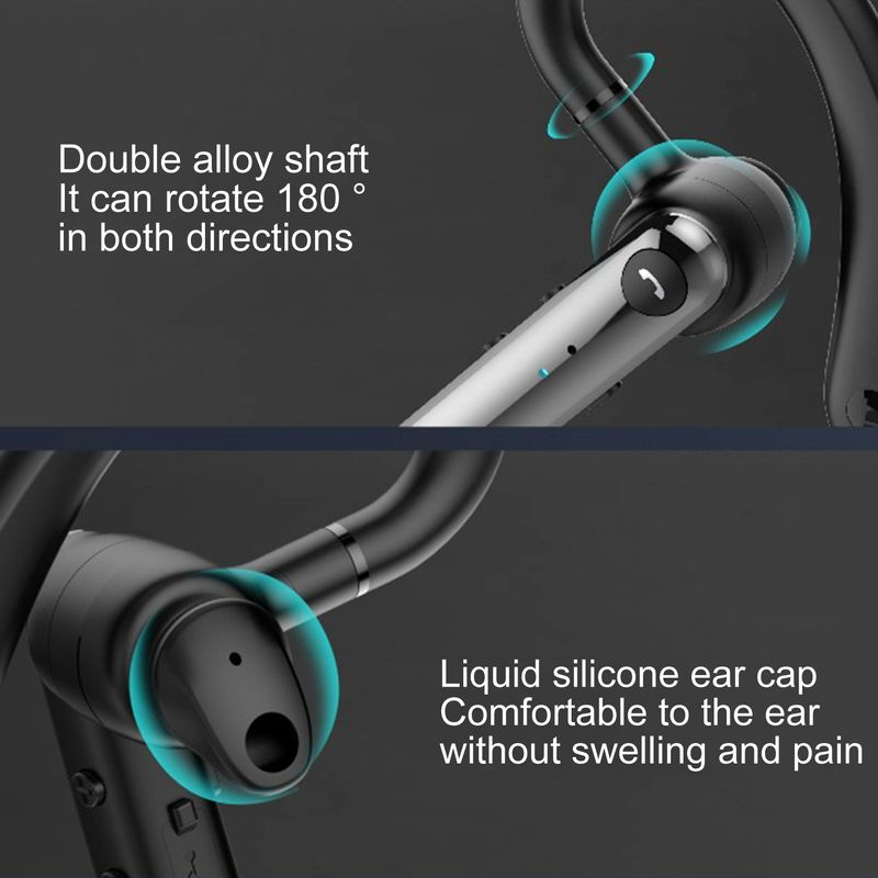 Noise Cancelling Bluetooth-kompatibel F990 Kopfhörer Ohr Dual ENC Haken Reduktion Smart Vocal Wirel Kopfhörer für_voghion.com
