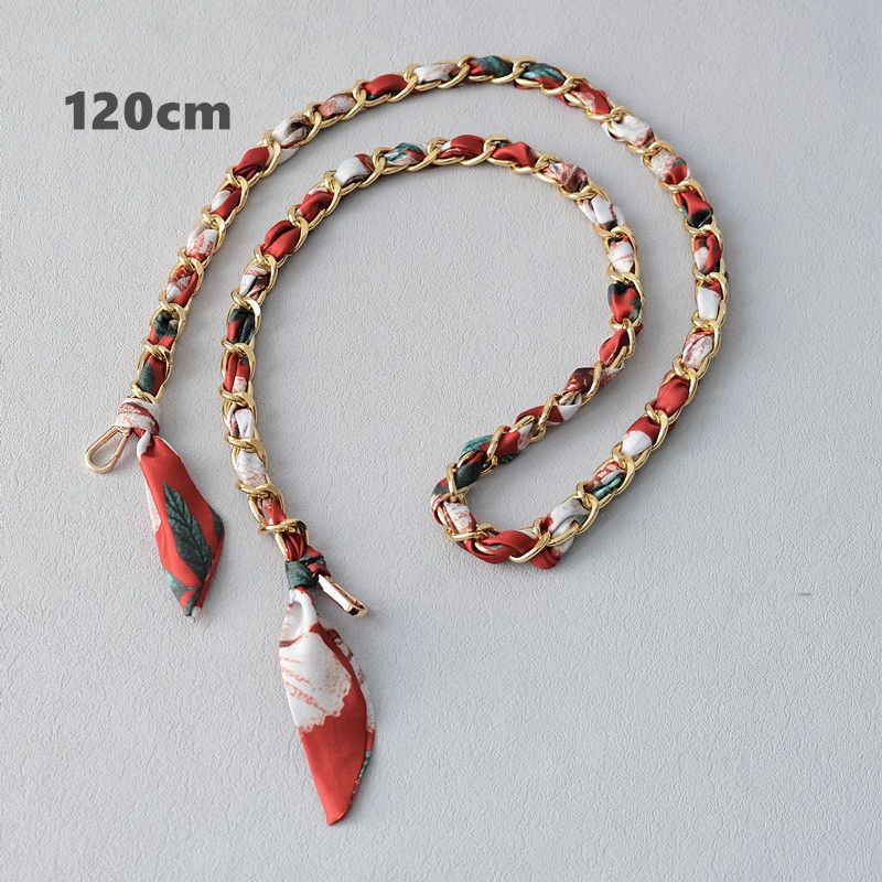 Moda Nuova Sciarpa Versatile in Seta Lunga Primavera Estate Borsa Tracolla Accessori Borsa Tracolla Catena per Telefono_voghion.com