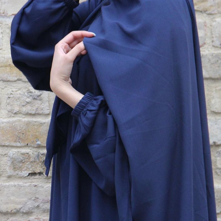 Medio Oriente Dubai Abito turco con cappuccio abaya_voghion.com
