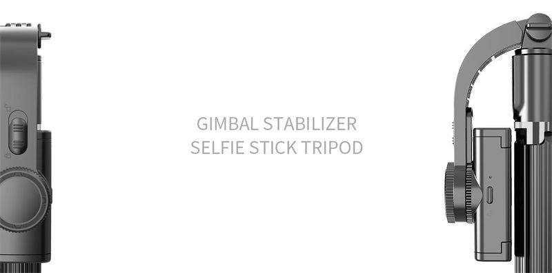 Stabilizzatore per festival musicali L08 stabilizzatore cardanico per treppiede portatile tascabile per selfie stick per smartphone iPhone_voghion.com