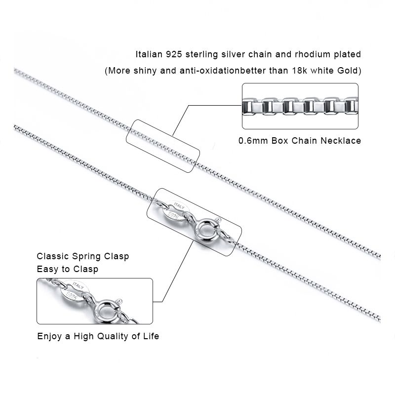 Pronta consegna ORSA JEWELS Collana con catena a maglie in argento placcato oro rosa/oro Collane con ciondolo SC07-G_voghion.com