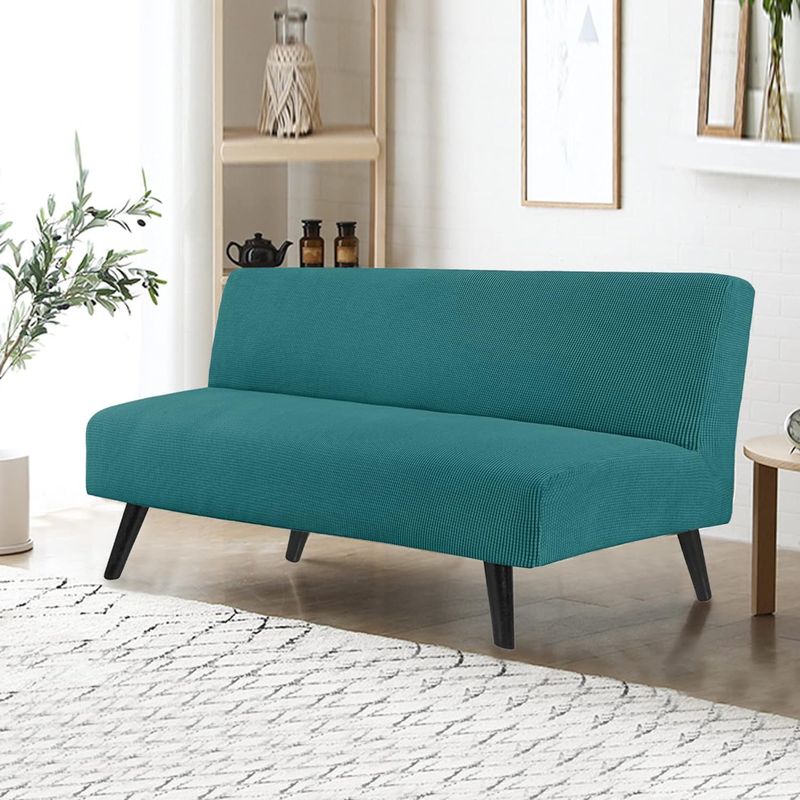 Copridivano impermeabile senza braccioli, copridivano pieghevole elastico all-inclusive, copridivano antigraffio per animali domestici, copridivano_voghion.com