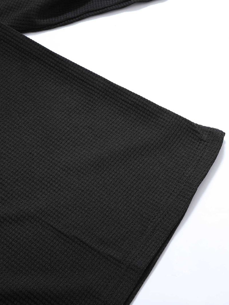 Spring And Autumn New Men's T Shirt Sweater Casual Sports Colorblock Long Sleeve Turtleneck Half Zipper Top_voghion.com