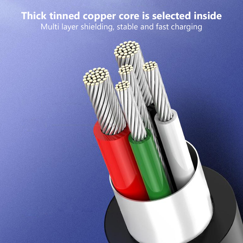 25/100/150/200/300cm câble USB C Type C 3A câble de Charge rapide cordon de données pour Samsung S9 S9 + S8 Plus Xiaomi Redmi Not 8 10 Huawei_voghion.com