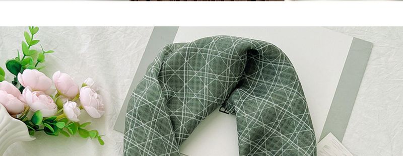 Camicie da lavoro con motivo a rombi, nuove per l'estate 2024, sciarpe decorative per la protezione del collo, strato esterno antivento,_voghion.com