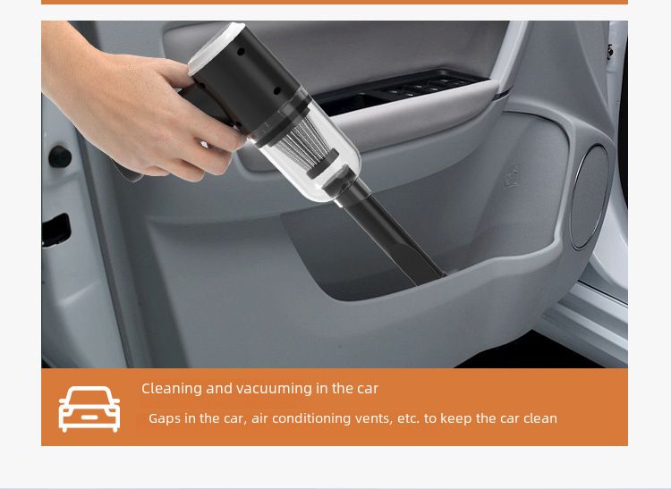 Car home vacuum cleaner Small car wireless handheld charging High-power desktop vacuum cleaner portable_voghion.com
